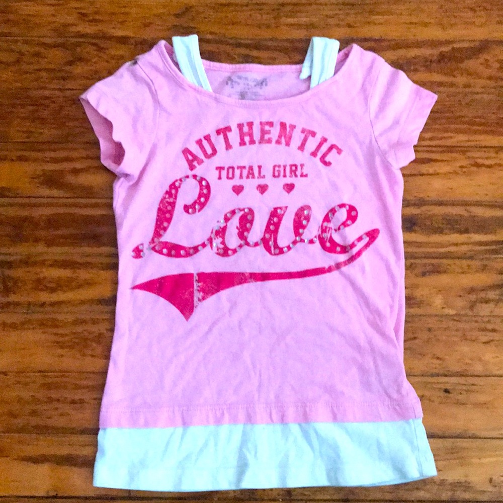 🌸 (2/$20)Little girls shirt